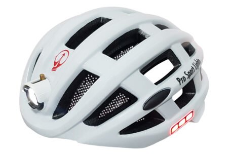 Casque de vélo avec lumières USB rechargeable