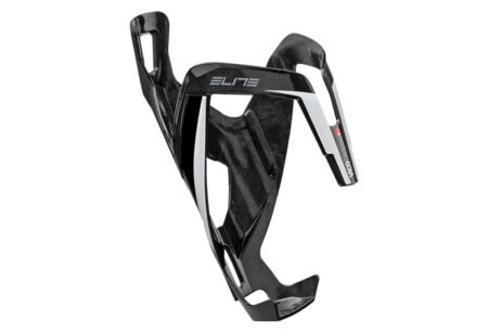 Porte Bidon Elite Vico Carbon Blanc