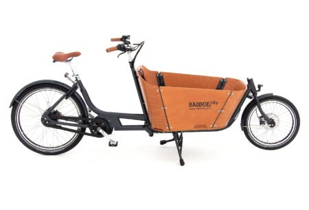 VÉLO CARGO ÉLECTRIQUE BABBOE CITY MOUNTAIN ENVIOLO NUVINCI 500 WH 20/26'' GRIS ANTHRACITE MARRON 2023