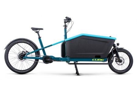 VÉLO CARGO ÉLECTRIQUE CUBE CARGO HYBRID 500 ENVIOLO CARGO 500 WH 20/27.5'' BLEU 2022