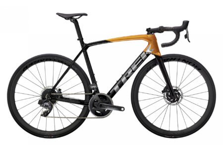 VÉLO DE ROUTE TREK EMONDA SL 7 DISC SRAM FORCE ETAP AXS 12V CARBON SMOKE/FACTORY ORANGE 2022