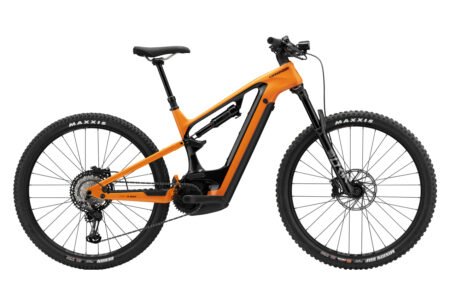 VTT ÉLECTRIQUE TOUT-SUSPENDU CANNONDALE MOTERRA NEO CARBON 1 SHIMANO XTR/XT 12V 750 WH 29'' ORANGE