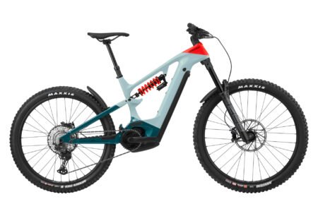 VTT ÉLECTRIQUE TOUT-SUSPENDU CANNONDALE MOTERRA NEO CARBON LT 2 SHIMANO SLX / XT 12V 750 WH 29/27.5'' VERT MENTHE